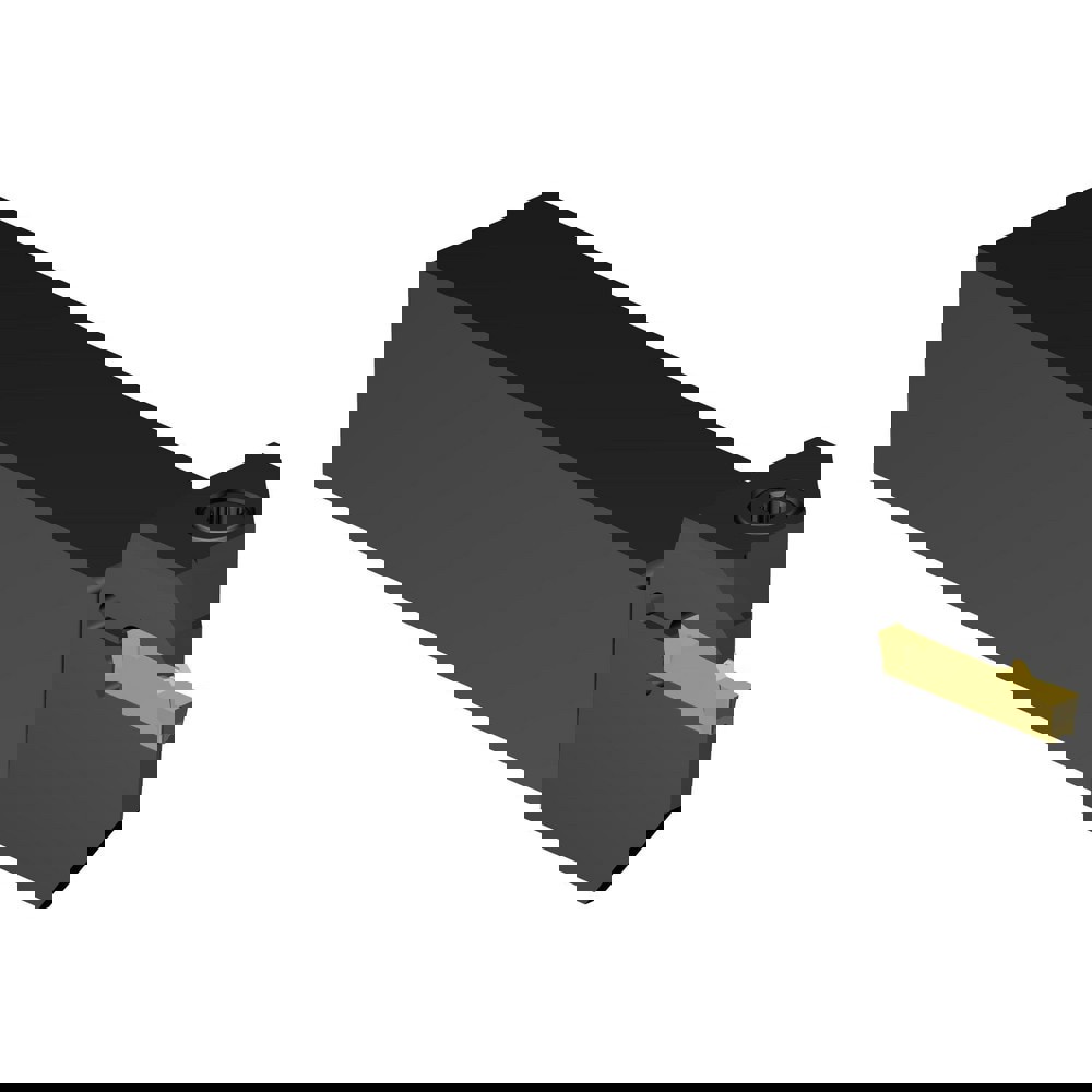 Indexable Grooving Toolholders; Toolholder Type: Face Grooving ; Insert Seat Size: 4 ; Hand of Holder: Left Hand ; Maximum Depth of Cut (Decimal Inch): 0.7090 ; Maximum Depth of Cut (mm): 18.01 ; Minimum Groove Width (Decimal Inch): 0.1570